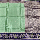 Royal silk meenakari saree -RS09