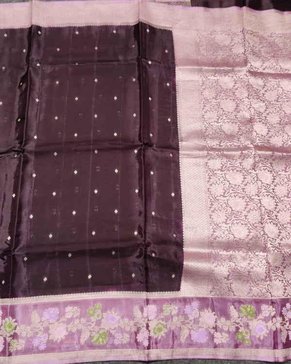 Royal silk meenakari saree -RS02 alternate view