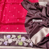 Royal silk meenakari saree -RS08
