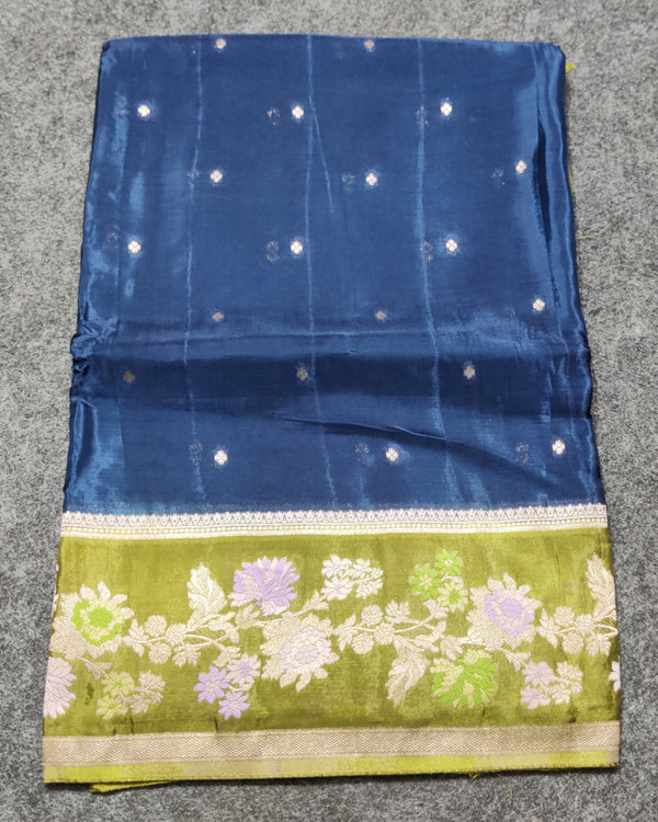Royal silk meenakari saree -RS10