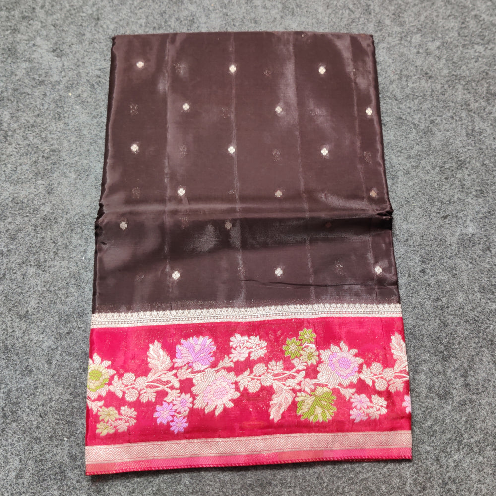 Royal silk meenakari saree -RS06