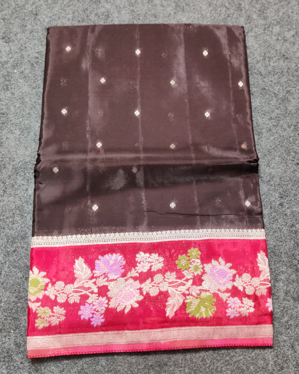 Royal silk meenakari saree -RS06