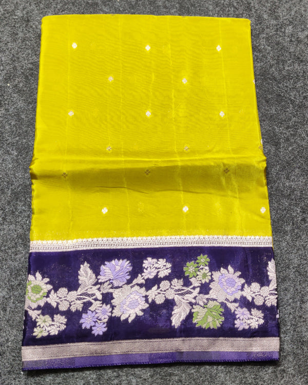 Royal silk meenakari saree -RS05