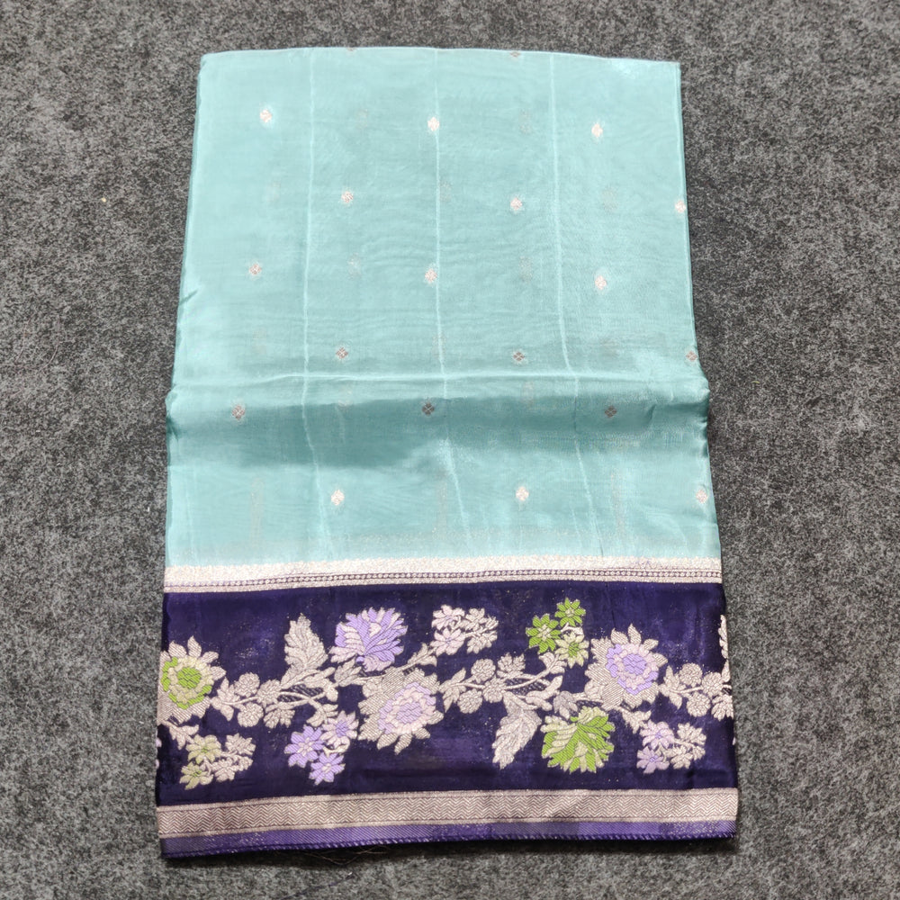 Royal silk meenakari saree -RS04