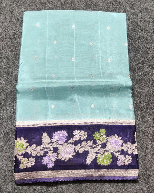 Royal silk meenakari saree -RS04
