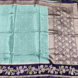 Royal silk meenakari saree -RS04