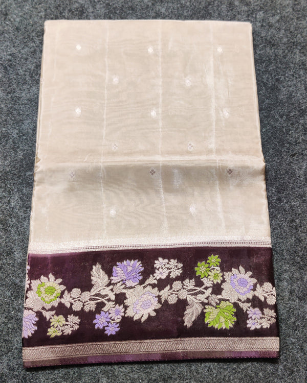Royal silk meenakari saree -RS03