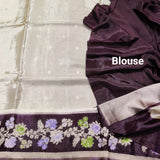 Royal silk meenakari saree -RS03