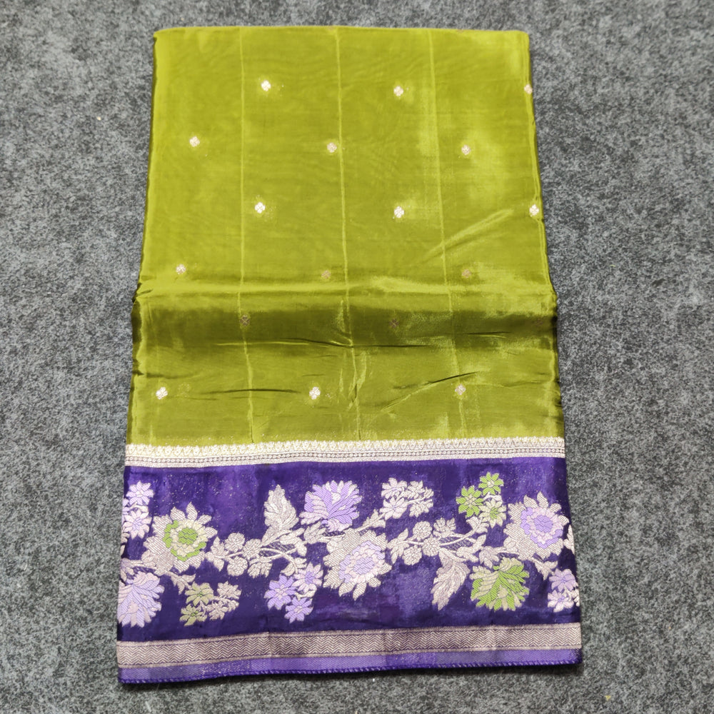 Royal silk meenakari saree -RS07