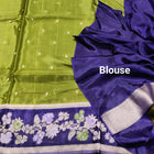 Royal silk meenakari saree -RS07