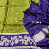 Royal silk meenakari saree -RS07