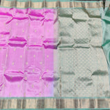 Kanchi Lightweight Pure Silk Small Border Saree – KMP338