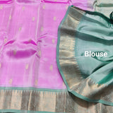 Kanchi Lightweight Pure Silk Small Border Saree – KMP338