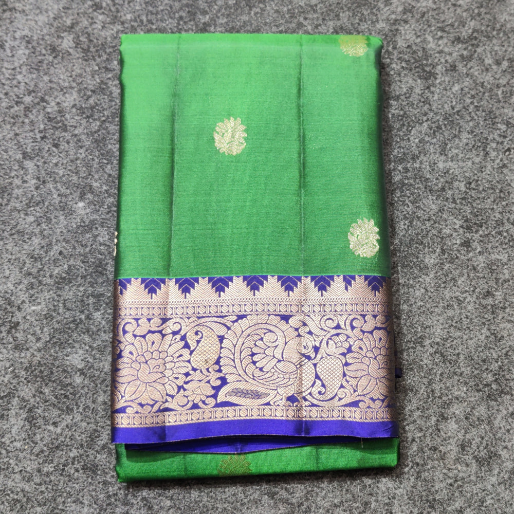 Kanchi Lightweight Pure Silk Small Border Saree – KMP337