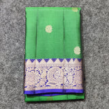 Kanchi Lightweight Pure Silk Small Border Saree – KMP337