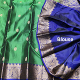 Kanchi Lightweight Pure Silk Small Border Saree – KMP337