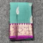 Kanchi Lightweight Pure Silk Small Border Saree – KMP339