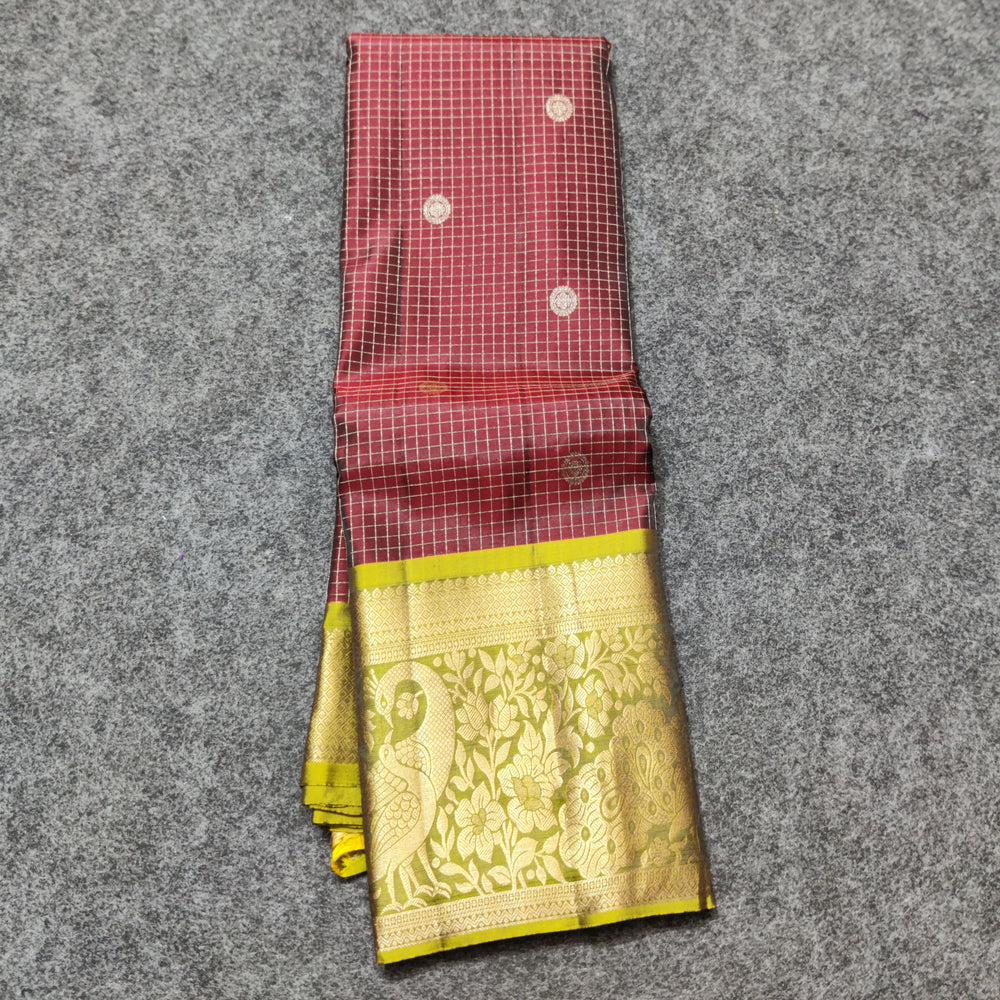 Kanchi Vintage Pattu Saree – KMP321