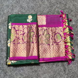 Kanchi Meenakari Handloom Lightweight Pure Silk Saree – KMP332