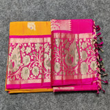 Kanchi Meenakari Handloom Lightweight Pure Silk Saree – KMP330