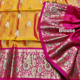 Kanchi Meenakari Handloom Lightweight Pure Silk Saree – KMP330