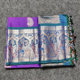 Kanchi Meenakari Handloom Lightweight Pure Silk Saree – KMP328