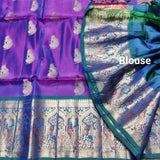 Kanchi Meenakari Handloom Lightweight Pure Silk Saree – KMP328