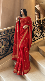 Kanchi Vintage Handloom Pattu Saree - KMP325