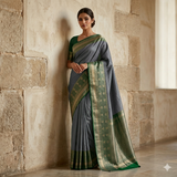 Kanchi Vintage pattu - KMP302