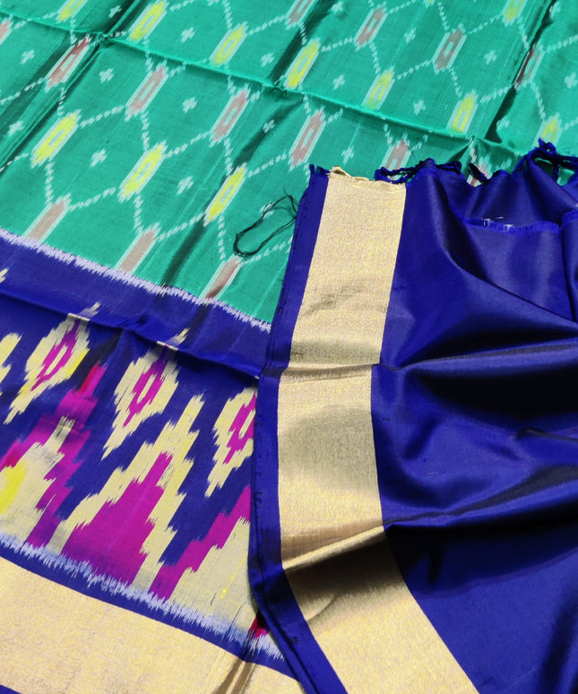 Ikkath Pure Pattu silk saree- IKT111