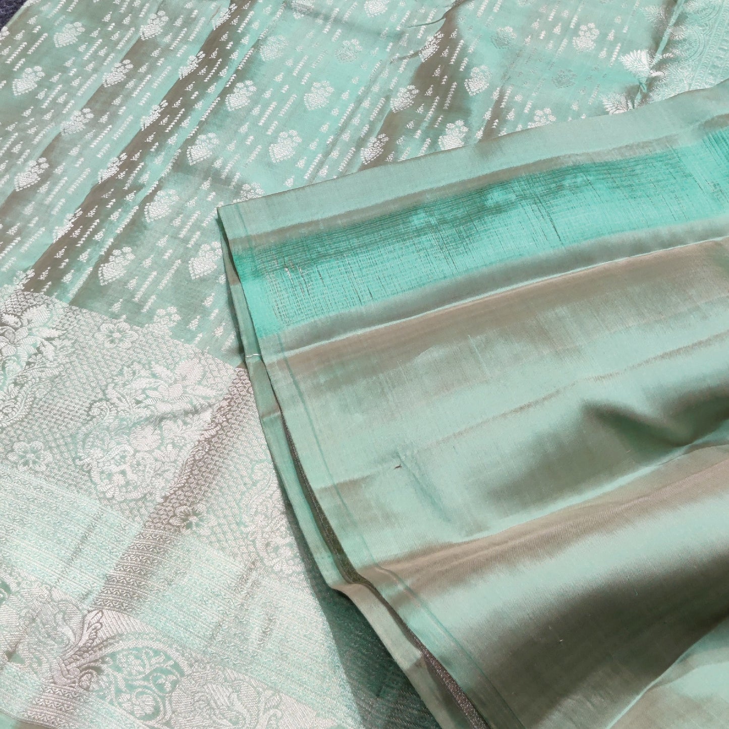 Kanchi  pure Unique silk  saree - KMP291