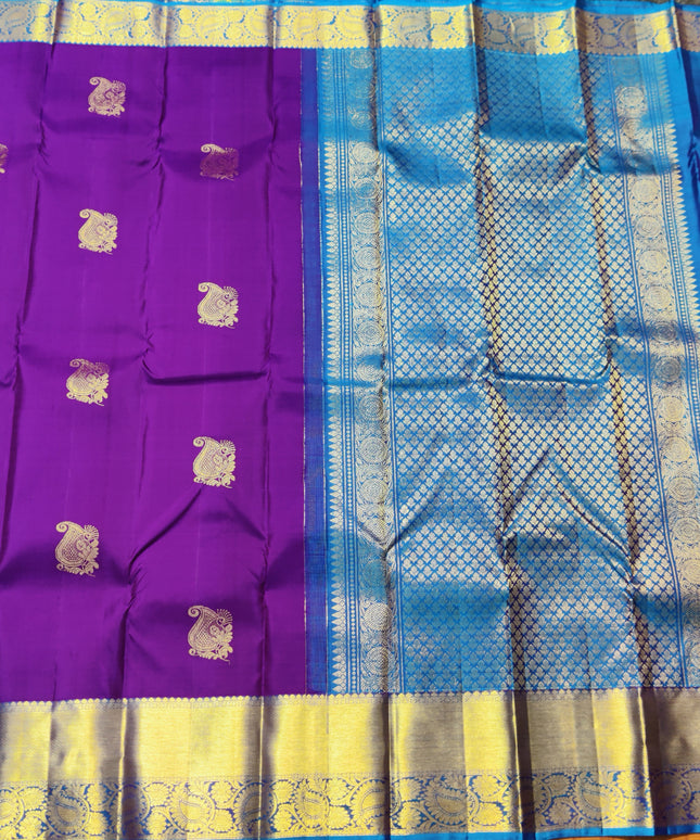 Kanchi Pure Dhantu Silk Saree - KMP07