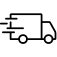 Fast delivery service icon