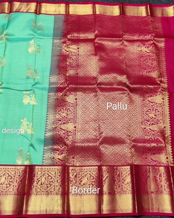 50% off Kanchi kuttu vintage Handloom saree - KMP85 alternate view
