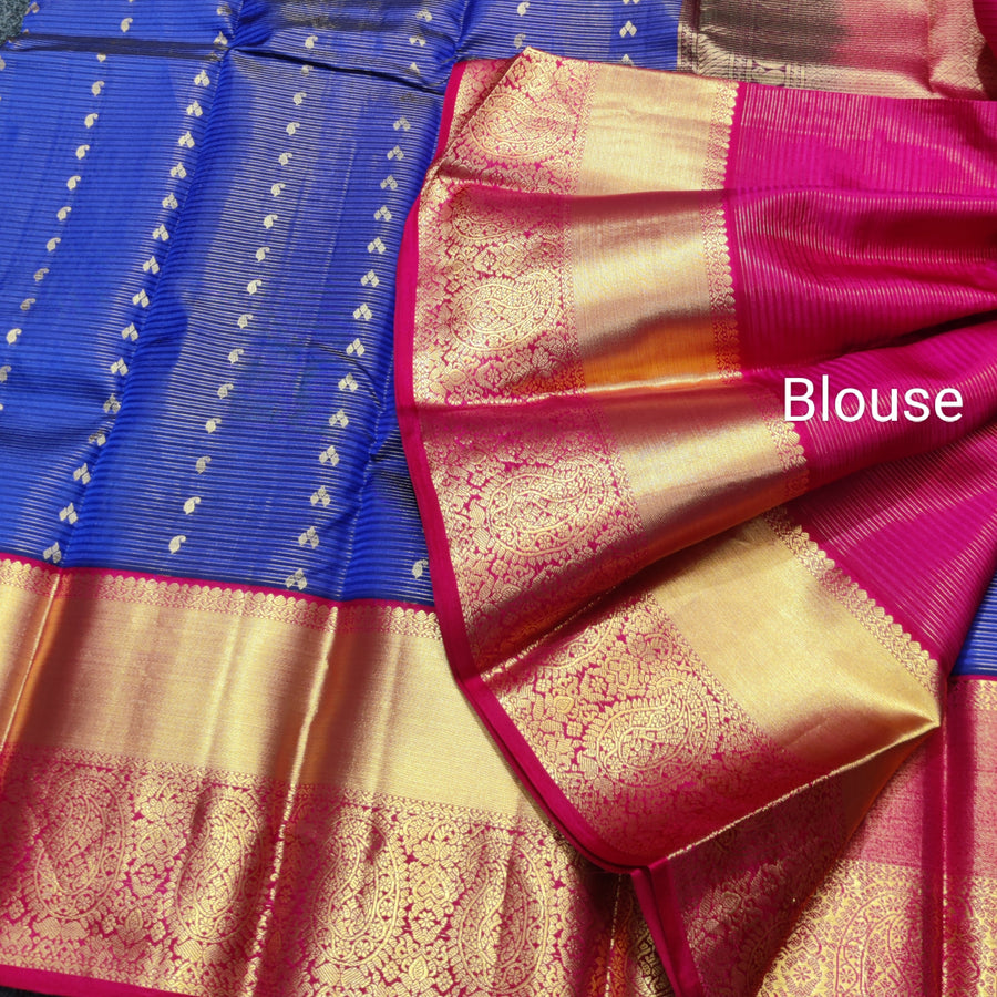 50% off Kanchi kuttu vintage Handloom saree - KMP93