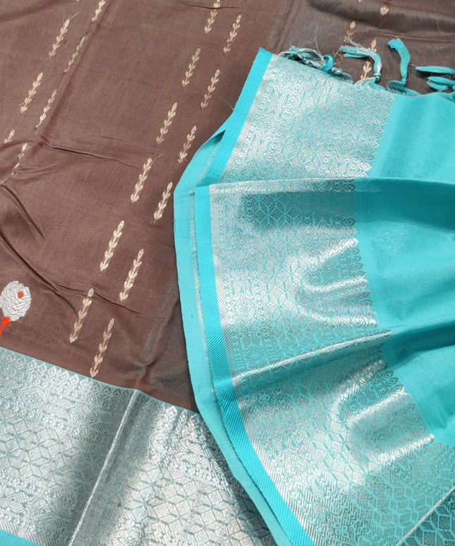 Mangalagiri Handloom Silk Saree - MGS10