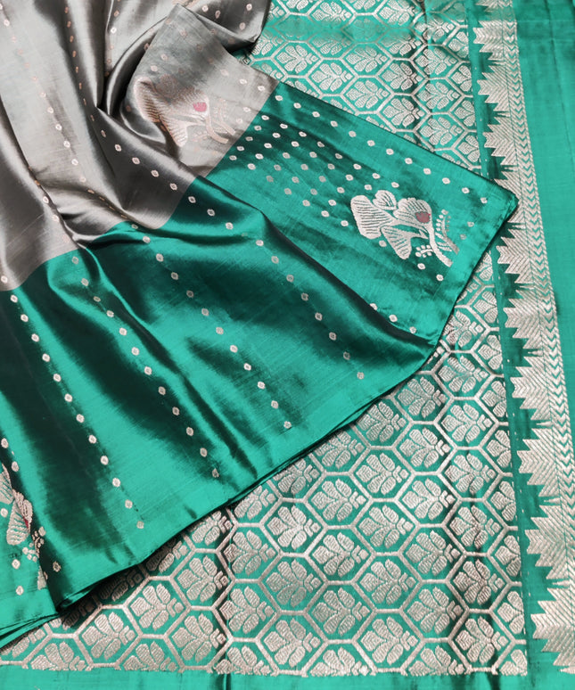 Lightweight Pattu Scurt Border Saree - LWP2098