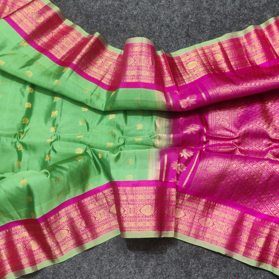 Gadwal Handloom Pure silk saree - GPS02