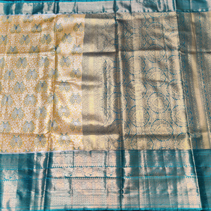 Kanchi pattu Bridal Saree -HF261