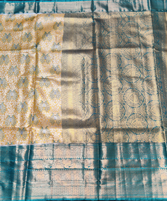 Kanchi pattu Bridal Saree -HF261