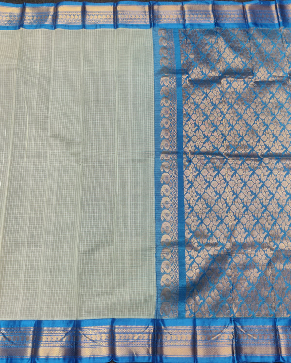 Gadwal cotton check - GC11 alternate view