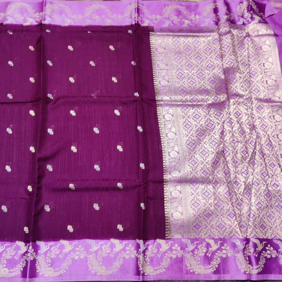 Jute Silk Saree- J09