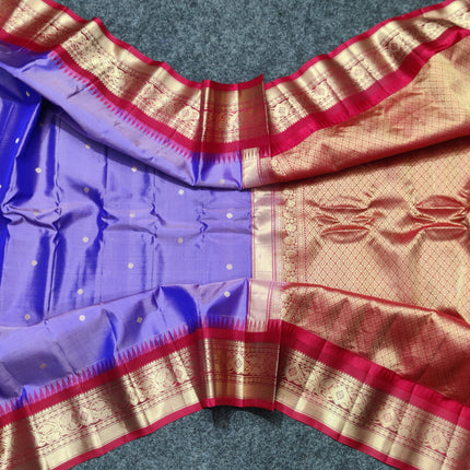 Gadwal Handloom Pure silk saree - GPS158
