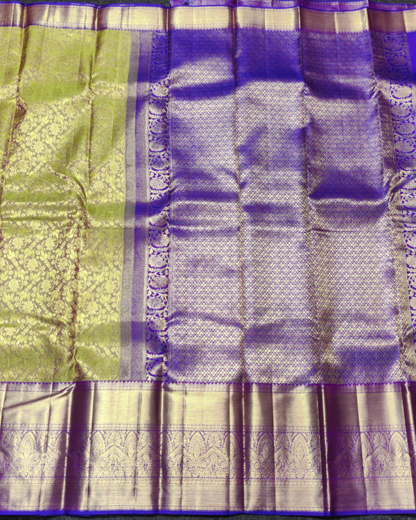 Kanchi pure Bridal wear saree @30% Off - KMP18 alternate view