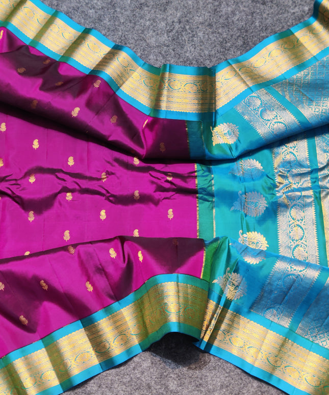 Gadwal pure silk saree - GPS221