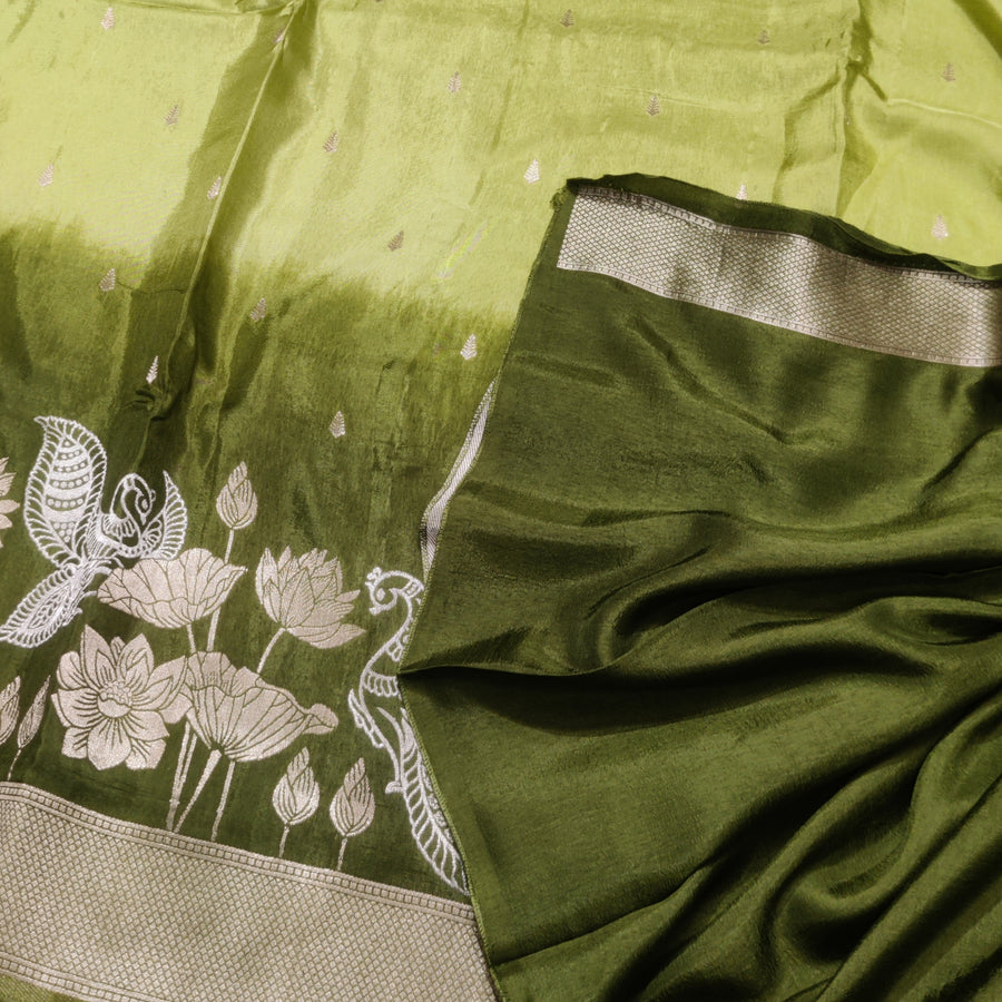 Satin Silk Saree- SA09