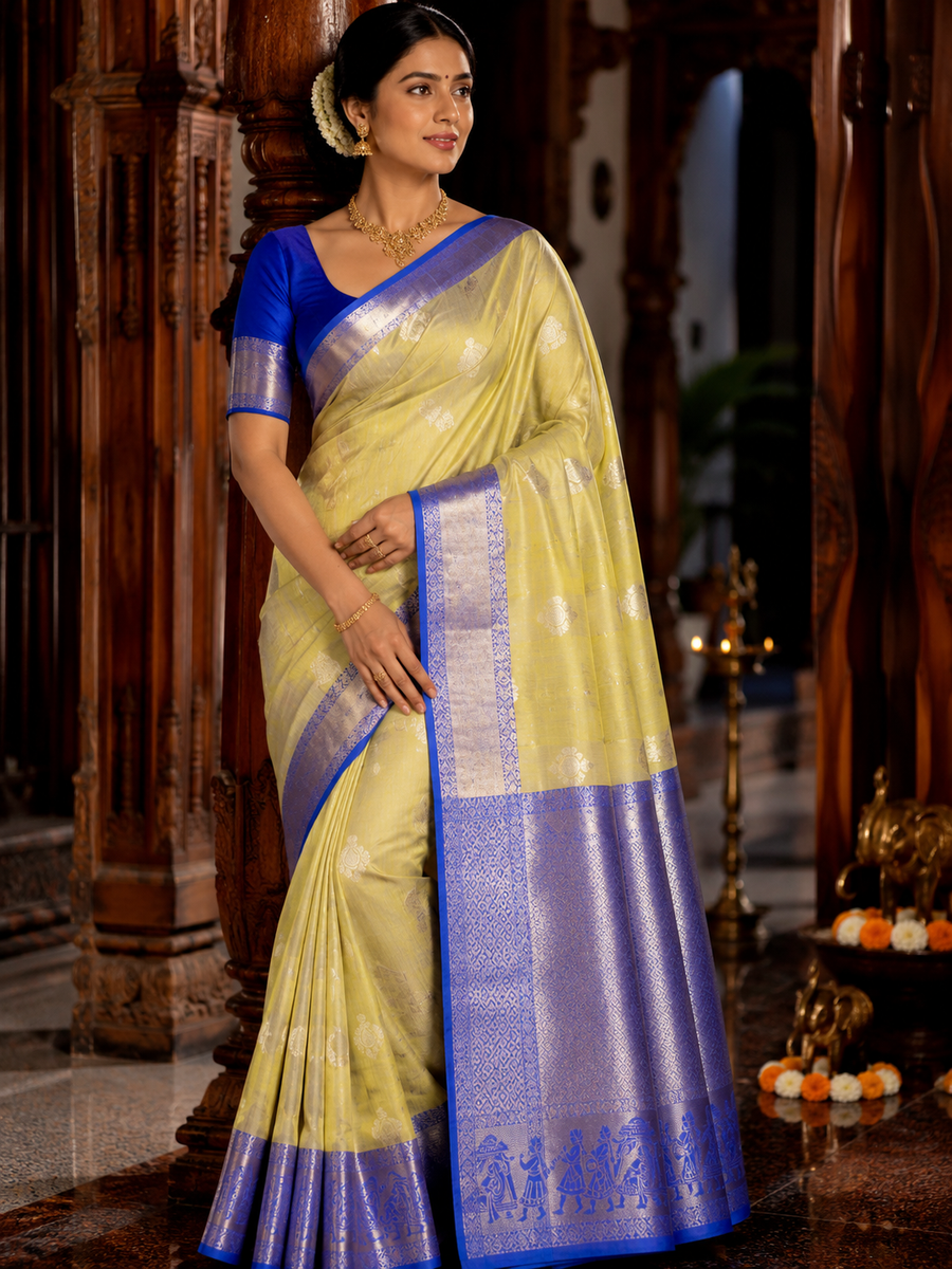 40%Off Kanchi pattu saree - KMP20