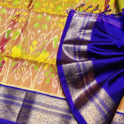 Ikkath Pure Silk Pattu Saree- IKT60