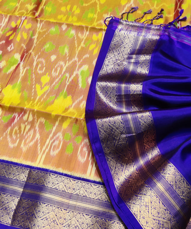 Ikkath Pure Silk Pattu Saree- IKT60