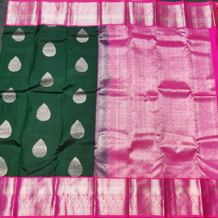 Kanchi Pure Handloom Pattu Saree - KMP155